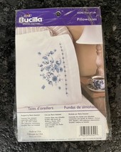 Bucilla Special Edition Tree of Life Stamped Pillowcase Pair NIP #65345 - $12.19