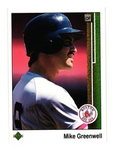 1989 Upper Deck #432 Mike Greenwell Boston Red Sox - £2.24 GBP