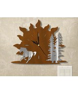 15in W Western Theme Sunset Wall Clock - Horse and Trees - $104.00