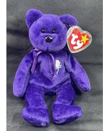 RARE Ty Beanie Baby PRINCESS Diana Bear 1997 with PVC PELLET - $33.95 CAD