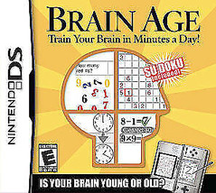 Brain Age: Train Your Brain in Minutes a Day (Nintendo DS, 2006) No Manual - £7.88 GBP