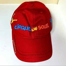 Cirque Du Soleil Adjustable Red Baseball Cap - £14.52 GBP