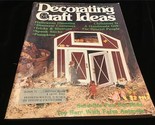 Decorating &amp; Craft Ideas Magazine October 1978 Halloween Haunting, Chris... - $10.00