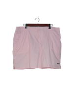 Arctix Womens Active Mini Skort Pink Flat Front Nylon Stretch Pockets Si... - $20.29