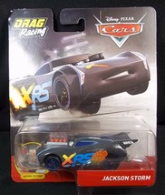 Disney Pixar CARS XRS Drag Racing Jackson Storm with Moving Pistons NEW - £8.18 GBP