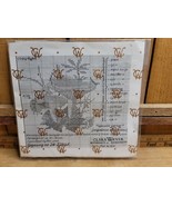 1960s Clara Waever Counted Cross Stitch Nr 26-3284c Mushroom Lysviolet S... - $1,610.07 MXN