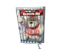 Dandee Animated Singing Plush Gorilla In Jail Sings Rescue Me 9&quot;T x 7&quot;W - £15.76 GBP