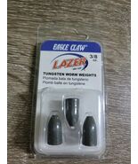 Eagle Claw Lazer  Tungsten Worm Weight -  3/8oz. Green Pumpkin - 3 per pack - $10.89 CAD