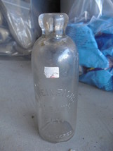 Vintage Glass Medicine Bottle K. Heinrichs Albany NY LOOK - $21.78