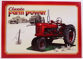 Classic Farm Power Farming Country Metal Sign - £11.17 GBP