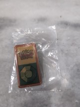 Pokemon Kanto League Trading Card Game Pin Boulder Gym Badge, 1999 Colle... - $2.97