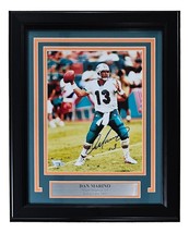 Dan Marino Unterzeichnet Eingerahmt 8x10 Miami Dolphins Foto Fanatics - £154.85 GBP