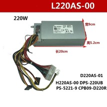 For DELL D06S 660S 270S Power Supply 220W L220AS-00 H220NS-00 R82H5 TTXY... - $823.18 MXN