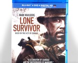 Lone Survivor (Blu-ray/DVD, 2013, Inc Digital Copy) Like New !    Mark W... - £4.68 GBP