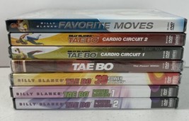 Billy Blanks Tae Bo Exercise DVDs Cardio Circuit Power Rounds Lot of 7 - £30.02 GBP