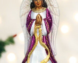 OLD WORLD CHRISTMAS KECIA-GREAT JOY GLASS ANGEL CHRISTMAS ORNAMENT 10229 - $22.88