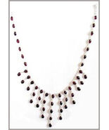 Collana Fatto con Argento E Amber - $43.50