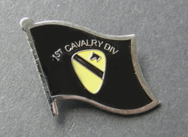 Us Army 1ST Cavalry Division Flag Lapel Pin Badge 3/4 Inch - £4.50 GBP