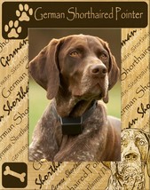 German Shorthaired Pointer Laser Engraved Wood Picture Frame Portrait (5 x 7) - £24.40 GBP