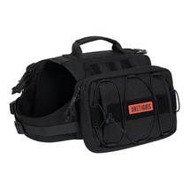OneTigris  Dog Pack 6L With Loop Panels Saddle Bag Ruack Dog Backpack for Medium - £115.84 GBP