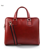 Women leather shoulder bag genuine Italian leather handbag tablet leathe... - £131.72 GBP