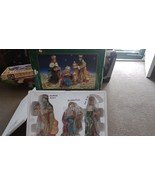 Kurt Adler VGT Nativity Figurines 3 Wise Men 1995 Porcelain Hand Painted... - £92.92 GBP