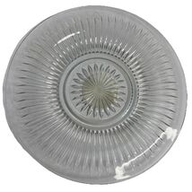 Vintage Starburst Pattern Clear Glass 10” Dinner Plate—NEW—SHIPS IN 24 H... - $44.43