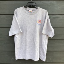 VTG 80s Sgt Leisure Maui Fish Embroidery Print Hawaii Tourist T Shirt XL... - £18.39 GBP
