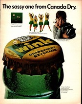 1966 WINK Vintage Print Ad  The sassy one from Canada Dry. Crisp, Cheerl... - $25.98