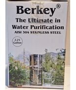 New Complete Big Berkey Water Filter System &amp;2 New Authentic Berkey Filters - $229.00