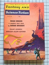 Magazine Of Fantasy And Science Fiction  VG  1965 July Dragon cover, Larry Niven - £10.93 GBP