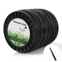 5Lb .118&quot; Heavy Duty Twisted Dual Core String Serrated Trimmer Line Spoo... - £56.62 GBP