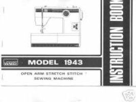 Wards Montgomery Ward Signature 1943 Manual Sewing Machine Owner Hard Copy - £12.77 GBP