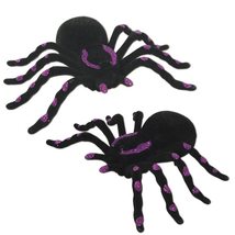 2pc-Realistic Huge Size-Tarantula Spiders-Gothic Haunted House Props Decorations - £5.37 GBP