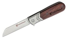 Smith Wesson ​Executive Barlow Folding Pocket Knife 2.75in Sheepsfoot Blade - £18.68 GBP