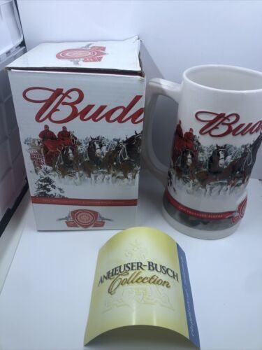 Budweiser Holiday Stein Collection 2011 "Strength Power Beauty" - $19.75