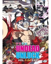 Undead Unluck Vol 1-24 End English Dubbed All Region Dvd Ship From Usa - $27.92