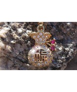 Voodoo  AYIDA WEDO money bags BILLIONAIRE pendant of Exaggerated Wealth ... - $111.11