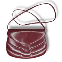 Vintage Jay Herbert Burgundy Oxblood Leather Crossbody Shoulder Bag - $25.95