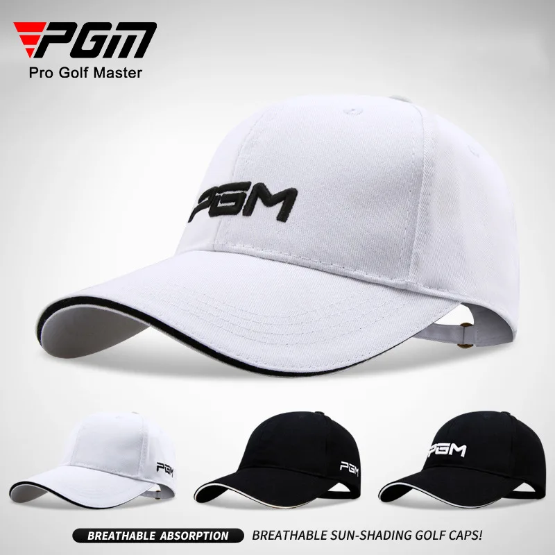 Sporting PGM Women&#39;s Golf Cap Golf Hat Adjustable Anti-UV Caps Multi Printing Le - £37.56 GBP