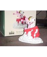 Hallmark Snoopy and Fifi Figurine Mint With Box From Peanuts Movie 2015 - $81.48 CAD