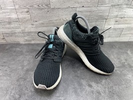 Adidas Sneakers Men 8.5M UltraBoost Parley Running Shoes Black Athletic ... - $34.47