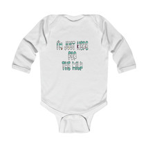 I&#39;m Just Here For The Milk Unisex Infant Long Sleeve Bodysuit | Baby Clo... - £18.89 GBP+