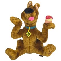 Scooby-Doo Holding Hotdog 12&quot; Plush - Hanna Barbera 1998 READ** - $5.00
