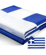 Anley EverStrong Series Greece Flag 3x5 Foot Heavy Duty Nylon - Embroidered - £18.99 GBP