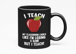 Make Your Mark Design I Teach, Black 11oz Ceramic Mug - £17.56 GBP+