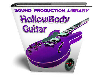 HollowBody Guitar - Large Original Multi-Layer Samples/loops studio Library - $14.99