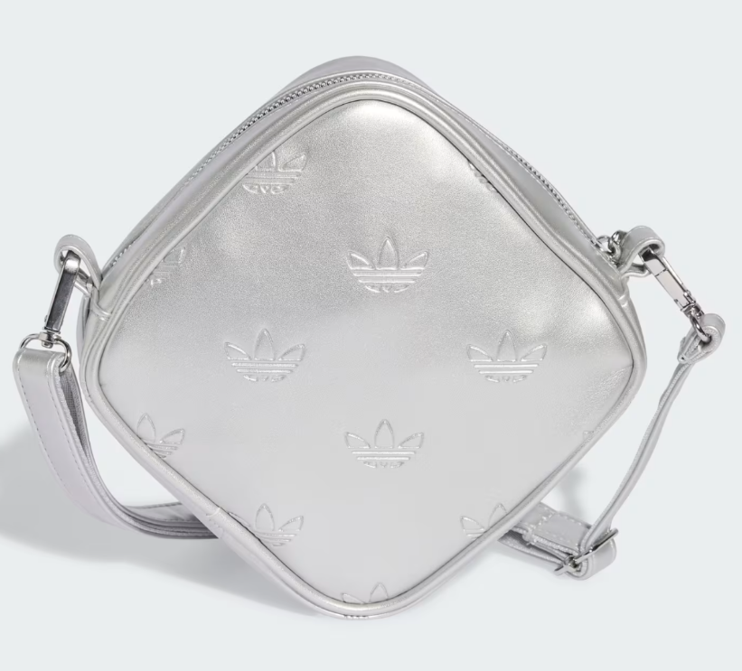 Adicolor Originals Diamond Pouch Bag Women&#39;s Casual Bag Lifestyle Bag NW... - $81.90