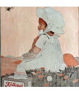 Kelloggs Toasted Corn Flakes 1910 Advertisement Miss Muffet Lithograph HM1H - $1,128.46 MXN