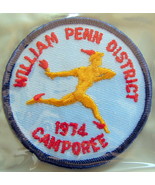 BOY SCOUT 1974 William Penn District  Camporee - £4.89 GBP